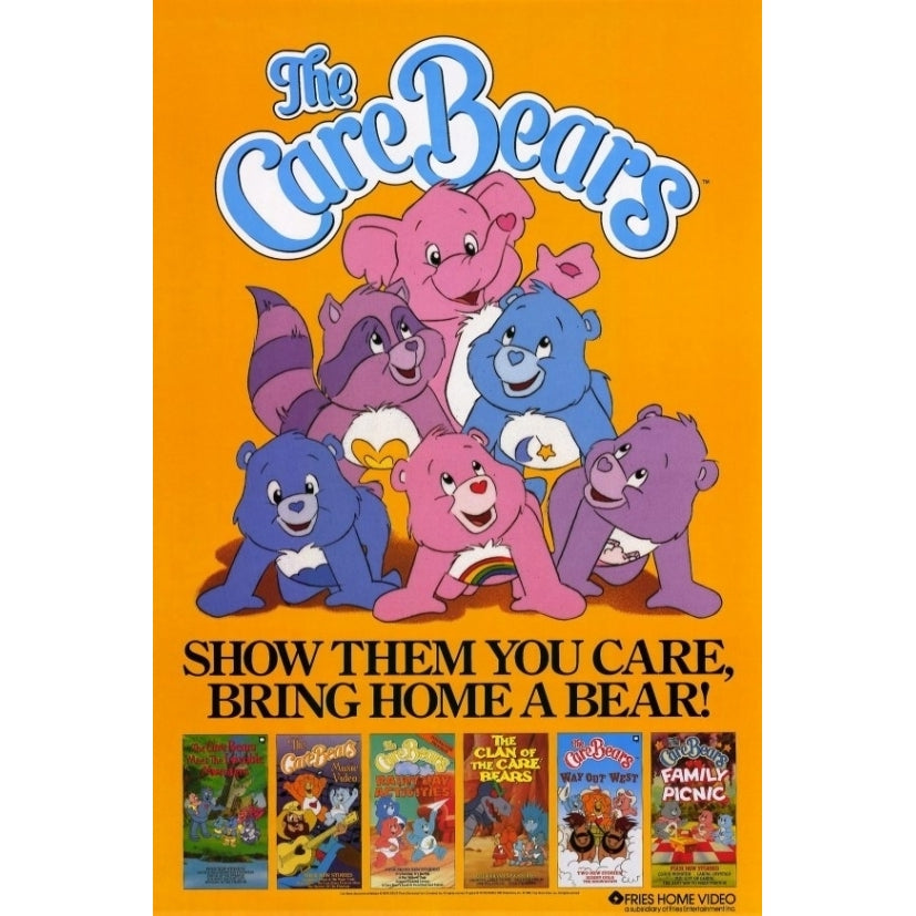 Care Bears Videos Movie Poster (11 x 17) - Item MOVAE9218 Image 1