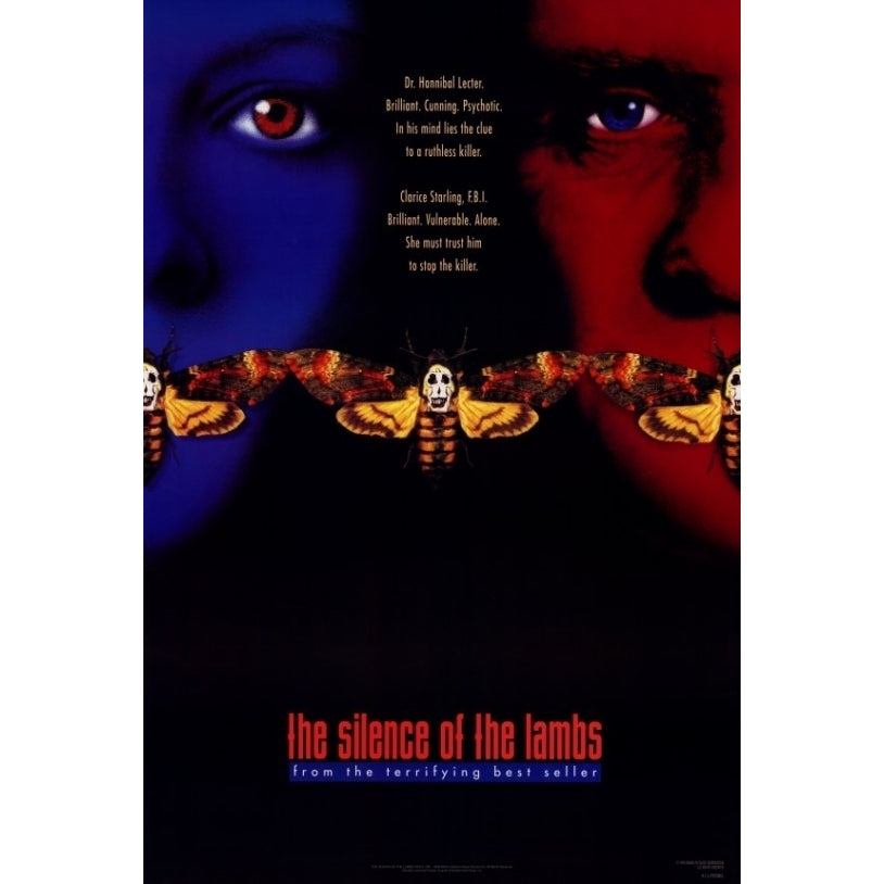 The Silence of the Lambs Movie Poster Print (27 x 40) - Item MOVAF0161 Image 1