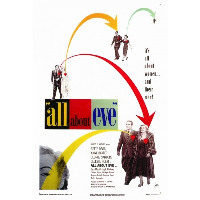 All About Eve Movie Poster Print (27 x 40) - Item MOVAF0186 Image 1