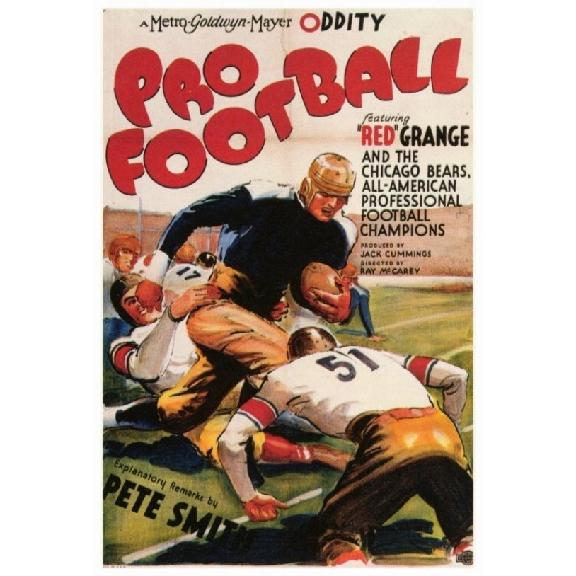 Pro Football Movie Poster Print (27 x 40) - Item MOVAF0345 Image 1