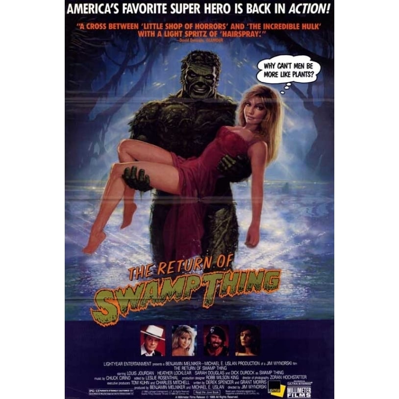 The Return of Swamp Thing Movie Poster Print (27 x 40) - Item MOVAF0387 Image 1