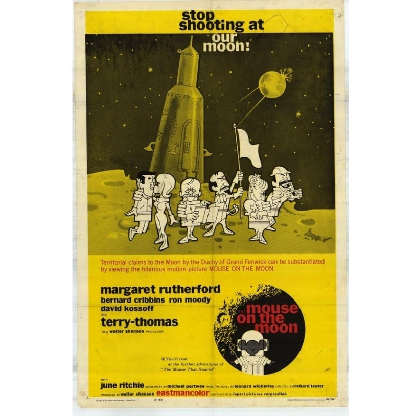 The Mouse on the Moon Movie Poster Print (27 x 40) - Item MOVAF0436 Image 1