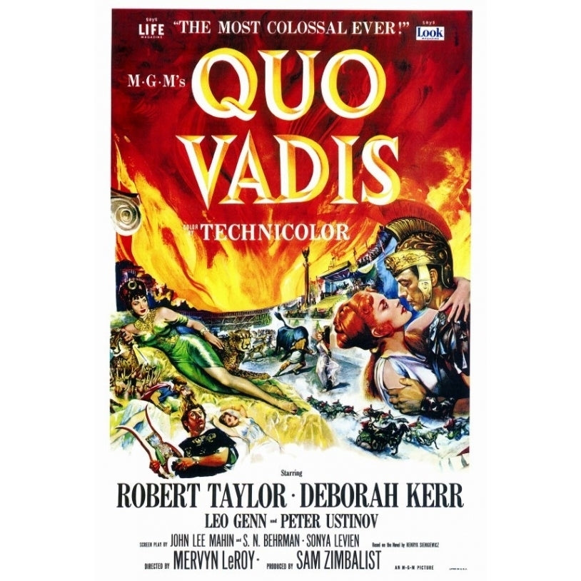 Quo Vadis Movie Poster Print (27 x 40) - Item MOVAF1180 Image 1