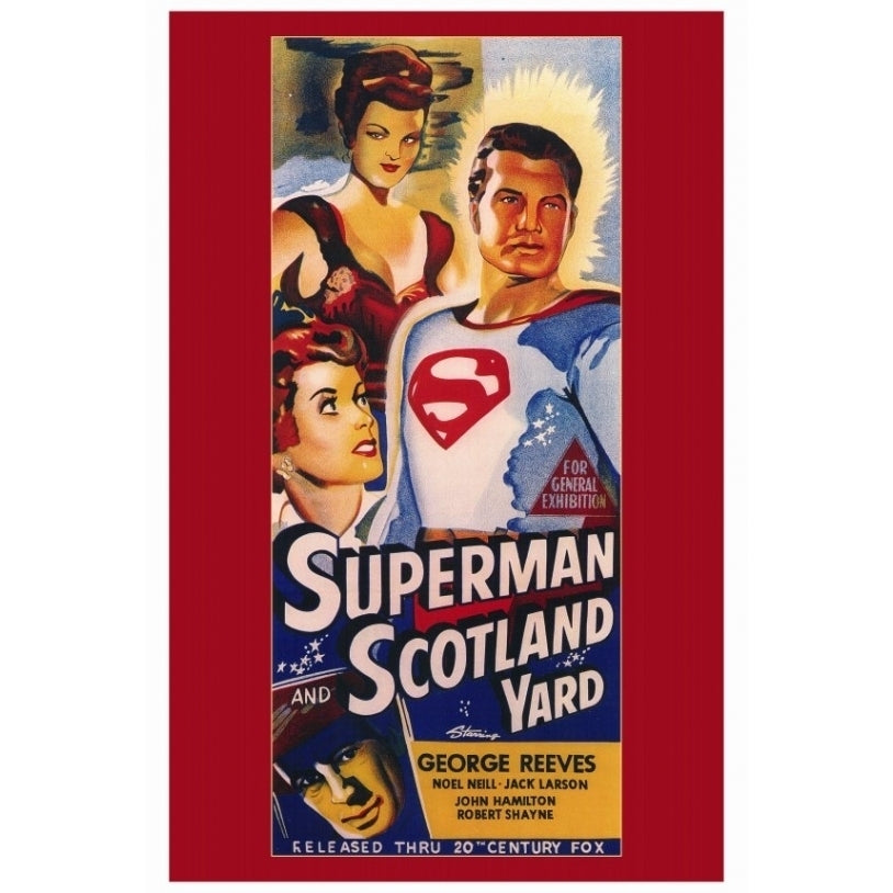 Superman in Scotland Yard Movie Poster Print (27 x 40) - Item MOVAF1185 Image 1