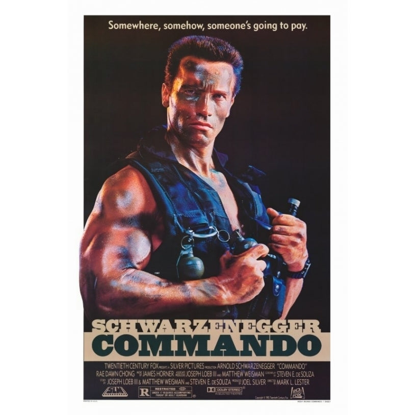 Commando Movie Poster Print (27 x 40) - Item MOVAF1163 Image 1