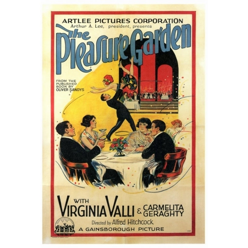 The Pleasure Garden Movie Poster Print (27 x 40) - Item MOVAF1295 Image 1