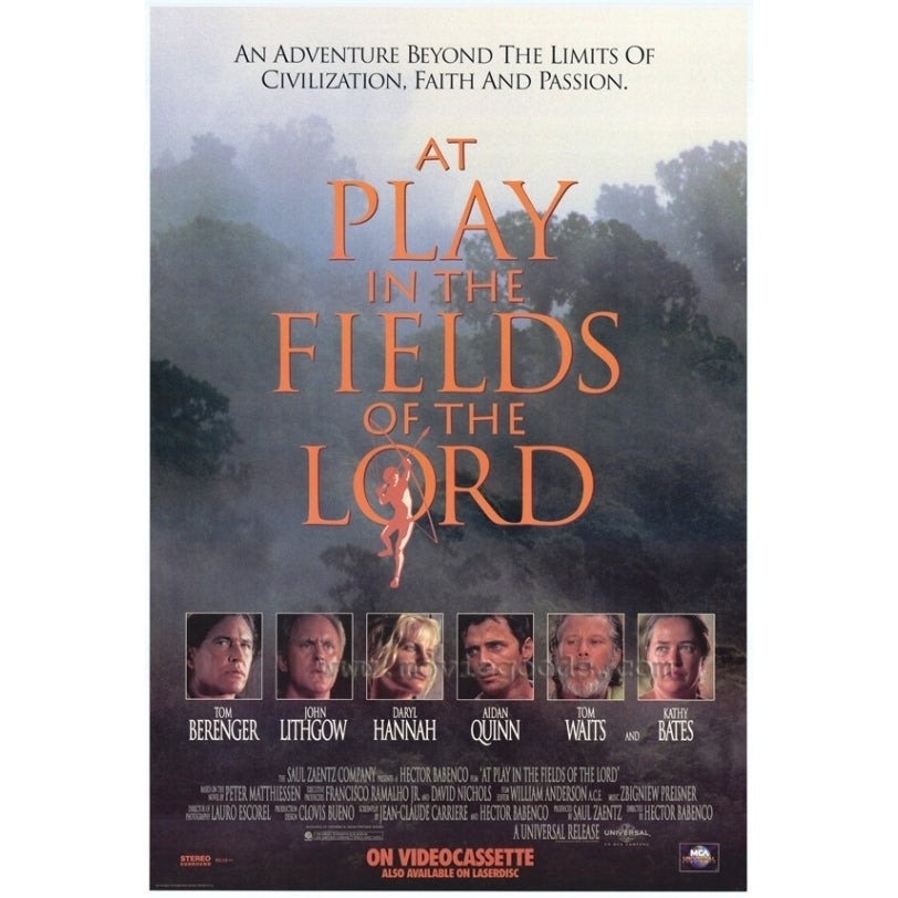 At Play in the Fields of the Lord Movie Poster Print (27 x 40) - Item MOVAF1313 Image 1