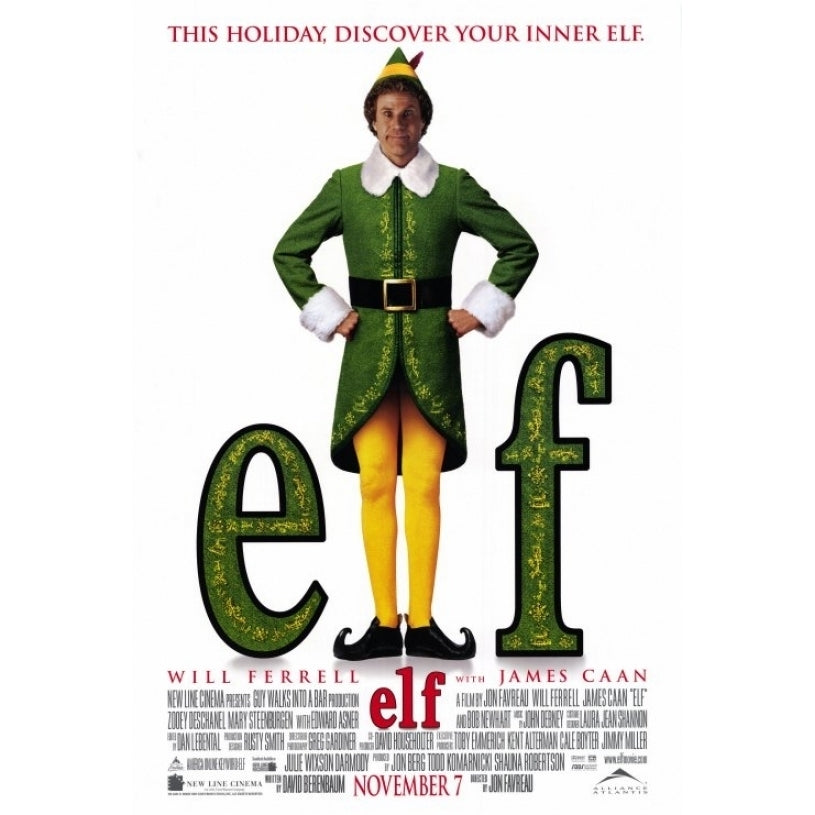 Elf Movie Poster Print (27 x 40) - Item MOVAF1322 Image 1