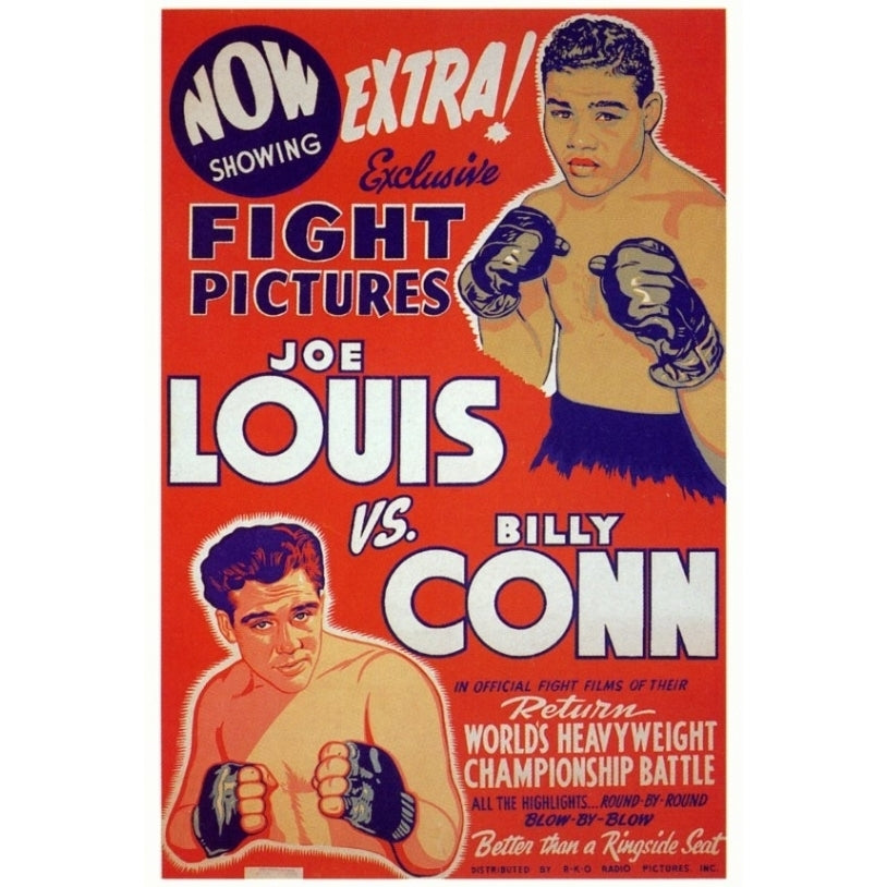 Joe Louis vs. Billy Conn Movie Poster Print (27 x 40) - Item MOVAF1344 Image 1