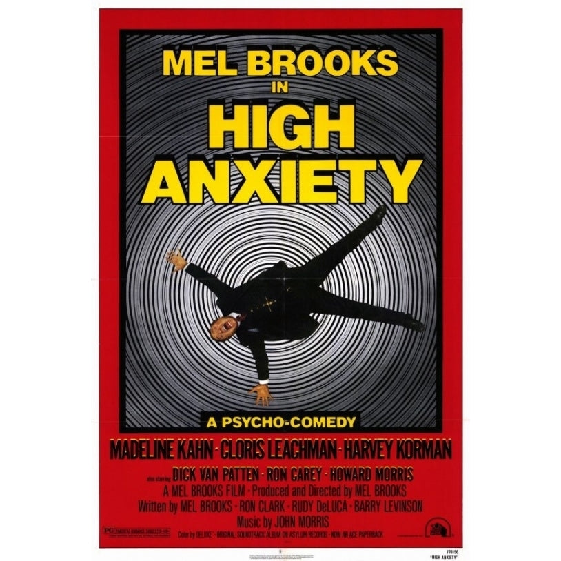 High Anxiety Movie Poster Print (27 x 40) - Item MOVAF1400 Image 1