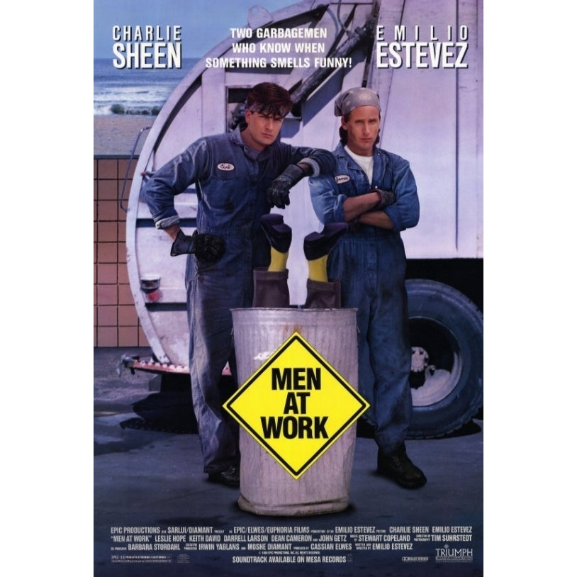 Men at Work Movie Poster Print (27 x 40) - Item MOVAF1423 Image 1