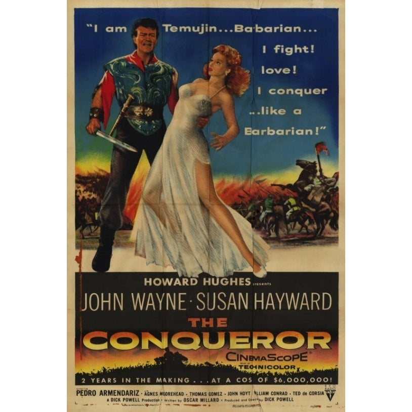 The Conqueror Movie Poster Print (27 x 40) - Item MOVAF1430 Image 1