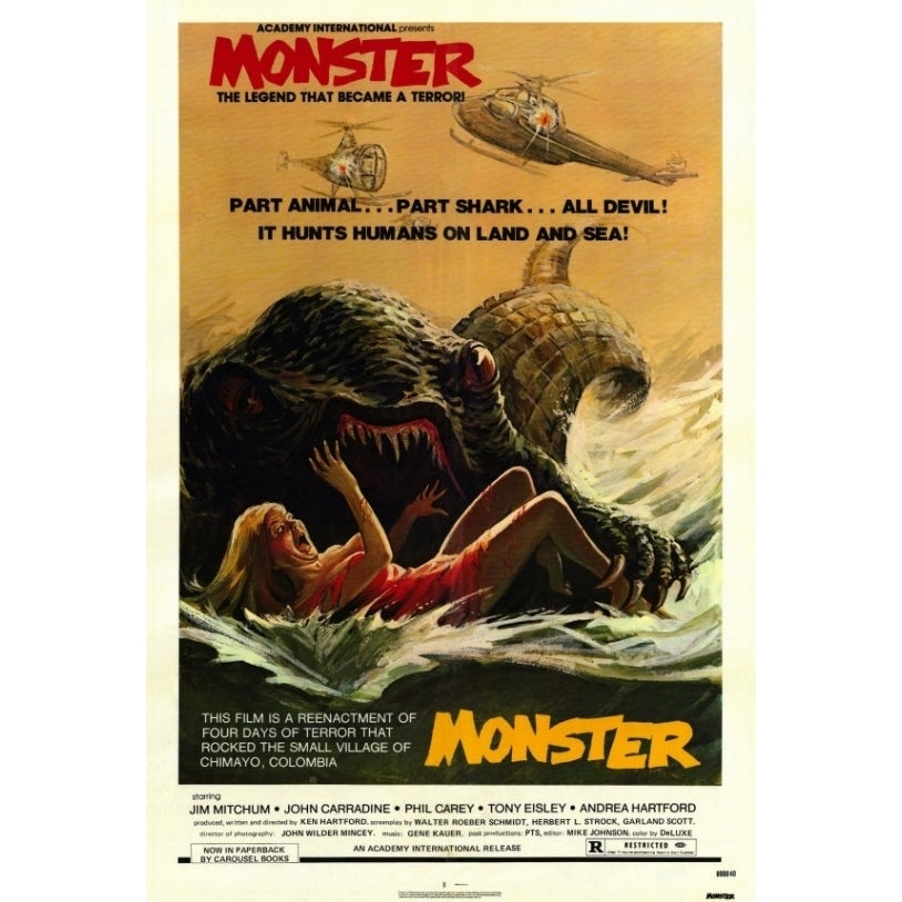 Monster Movie Poster Print (27 x 40) - Item MOVAF1431 Image 1