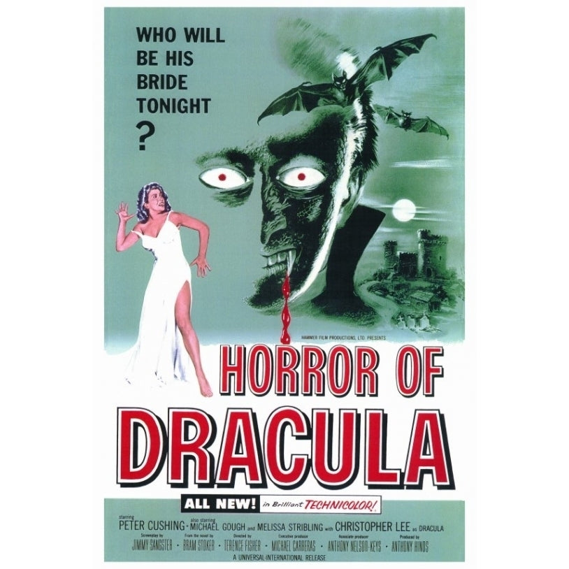 Horror of Dracula Movie Poster Print (27 x 40) - Item MOVAF2188 Image 1