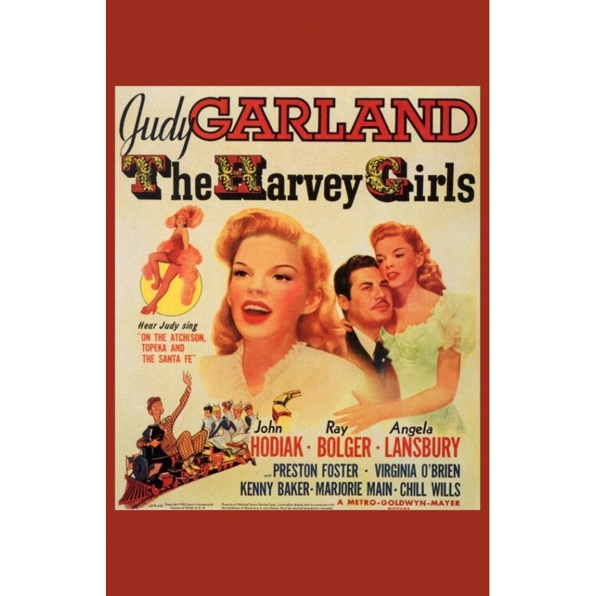 The Harvey Girls Movie Poster Print (27 x 40) - Item MOVAF2308 Image 1