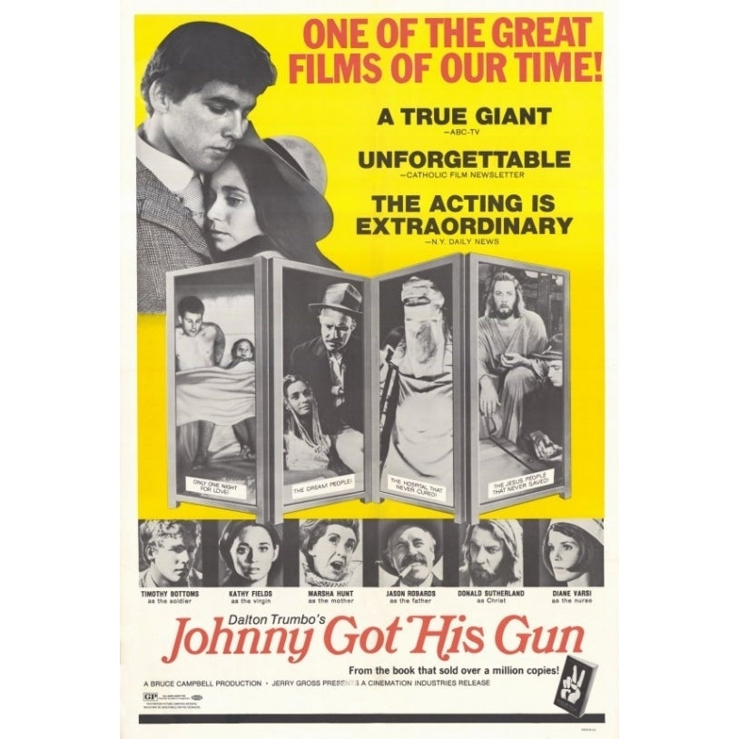 Johnny Got His Gun Movie Poster Print (27 x 40) - Item MOVAF2395 Image 1