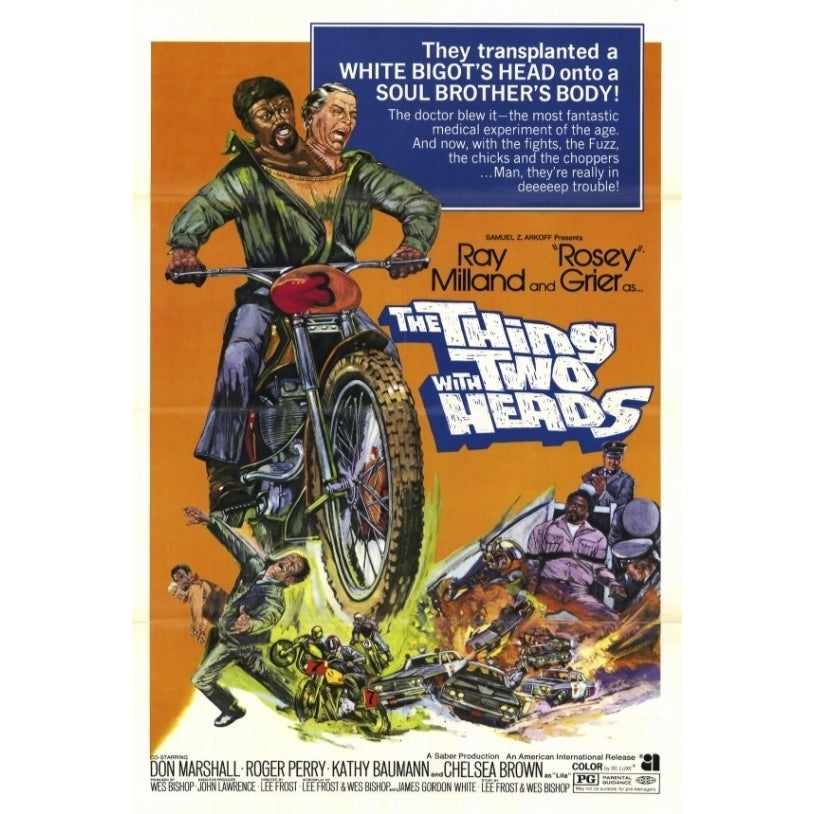 The Thing with Two Heads Movie Poster Print (27 x 40) - Item MOVAF2428 Image 1