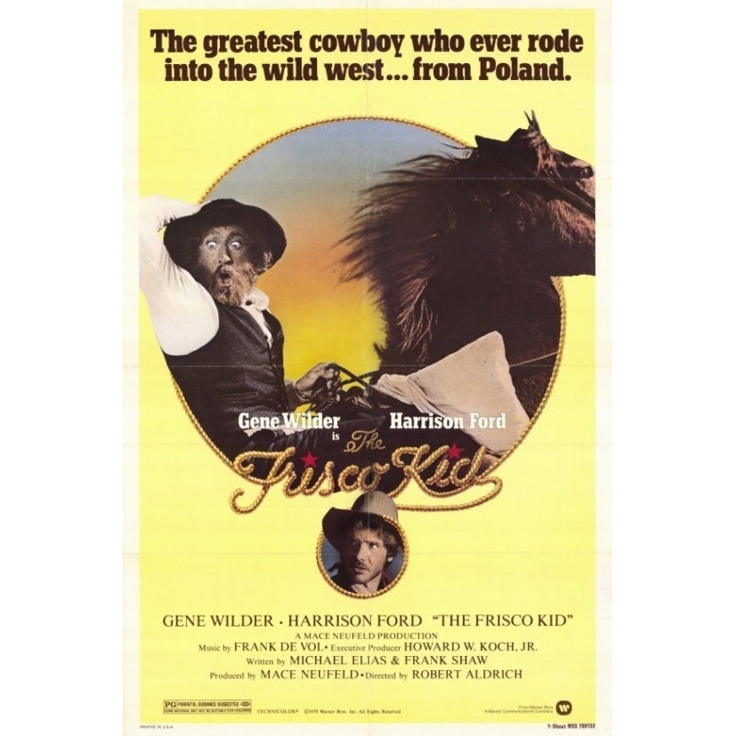 The Frisco Kid Movie Poster (11 x 17) - Item MOVAF3125 Image 1