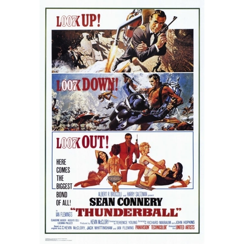 Thunderball Movie Poster Print (27 x 40) - Item MOVAF3202 Image 1