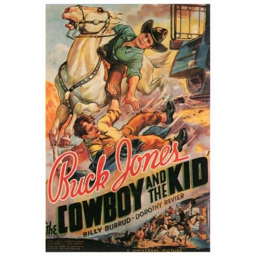 The Cowboy and the Kid Movie Poster Print (27 x 40) - Item MOVAF3340 Image 1