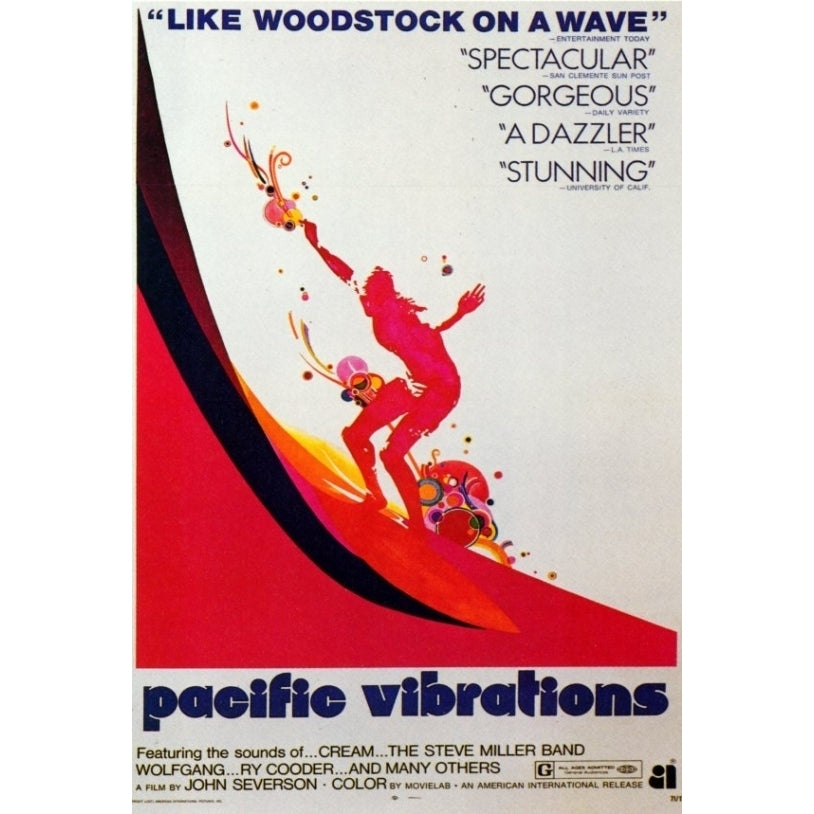 Pacific Vibrations Movie Poster Print (27 x 40) - Item MOVAF3332 Image 1