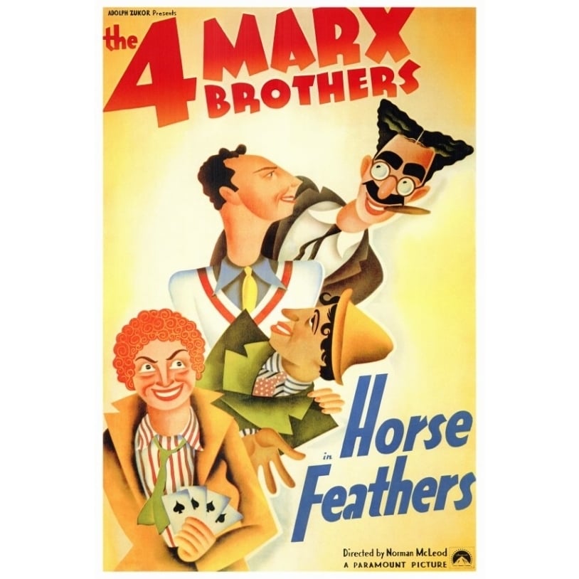 Horse Feathers Movie Poster Print (27 x 40) - Item MOVAF4177 Image 1