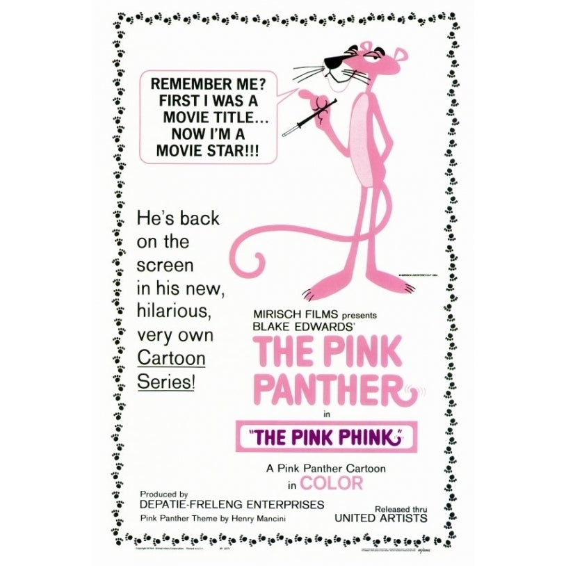 The Pink Panther Movie Poster Print (27 x 40) - Item MOVAF4189 Image 1