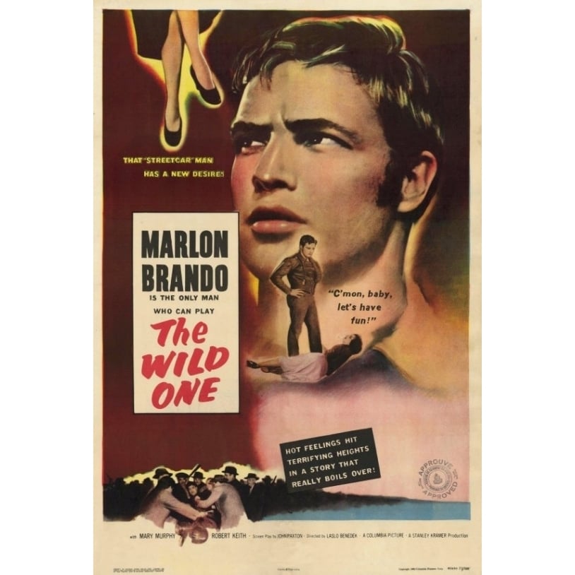 The Wild One Movie Poster Print (27 x 40) - Item MOVAF4288 Image 1