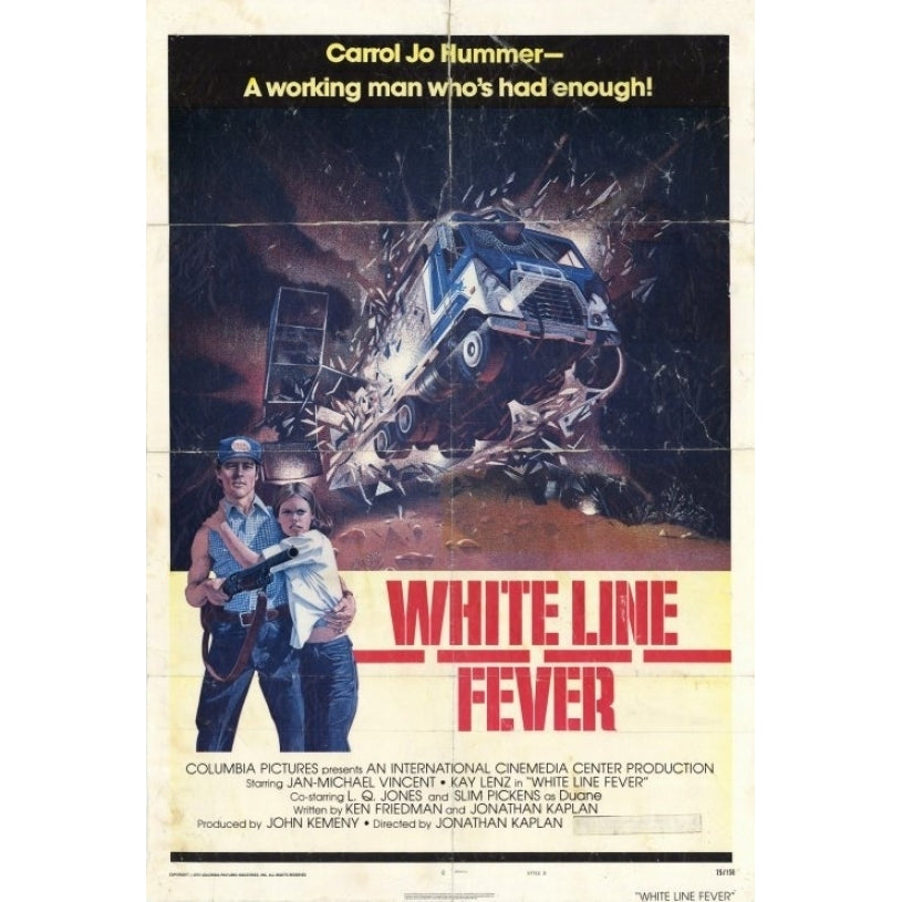 White Line Fever Movie Poster Print (27 x 40) - Item MOVAF4376 Image 1