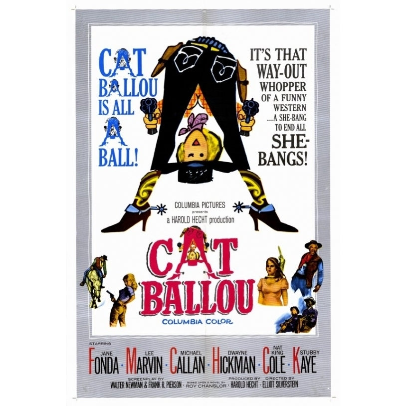 Cat Ballou Movie Poster Print (27 x 40) - Item MOVAF4372 Image 1