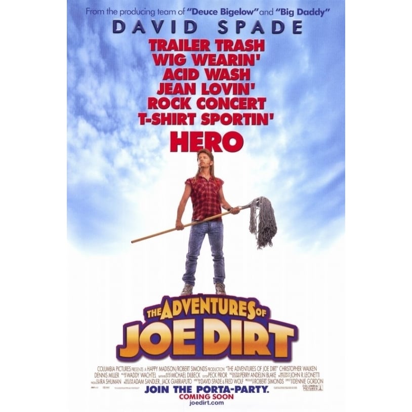 The Adventures of Joe Dirt Movie Poster Print (27 x 40) - Item MOVAF5287 Image 1