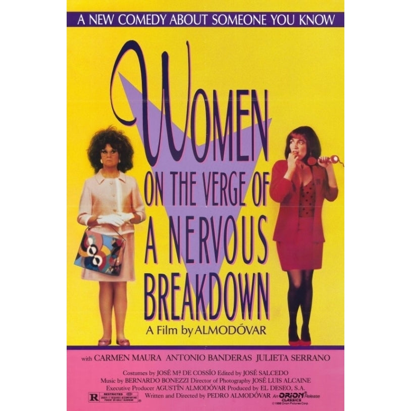 Women on the Verge of a Nervous Breakdown Movie Poster Print (27 x 40) - Item MOVAF5317 Image 1