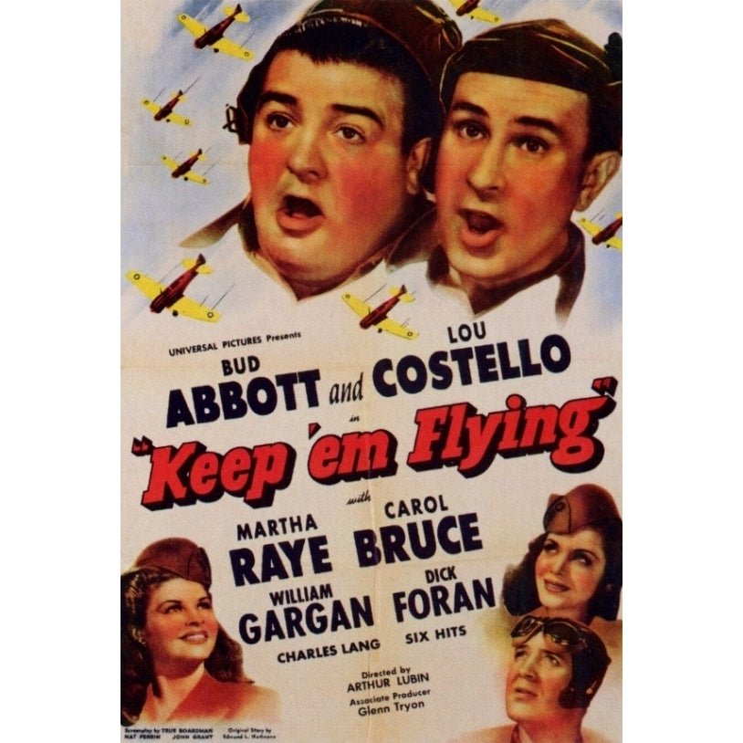 Keep Em Flying Movie Poster Print (27 x 40) - Item MOVAF5345 Image 1