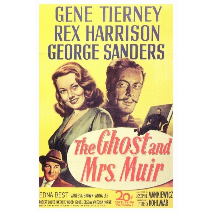 The Ghost and Mrs. Muir Movie Poster Print (27 x 40) - Item MOVAF5326 Image 1