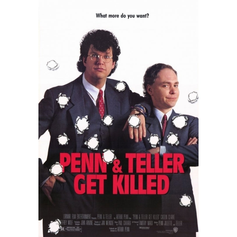 Penn and Teller Get Killed Movie Poster Print (27 x 40) - Item MOVAF5372 Image 1