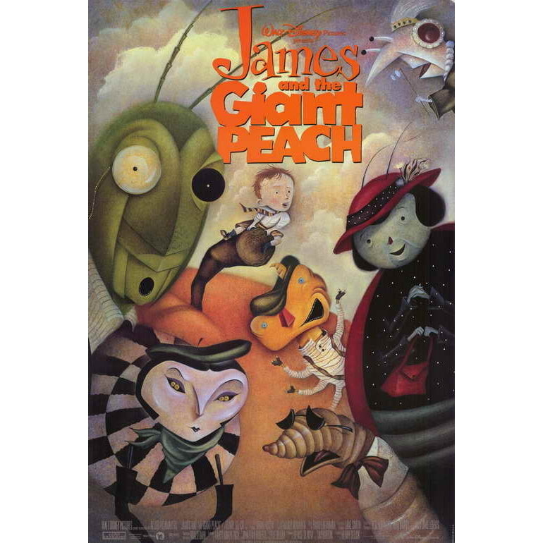 James and the Giant Peach Movie Poster (27 x 40) - Item MOVAF6280 Image 1