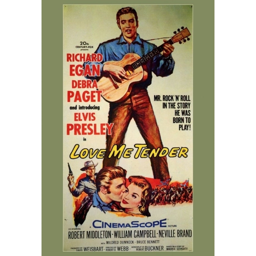 Love Me Tender Movie Poster Print (27 x 40) - Item MOVAF6349 Image 1