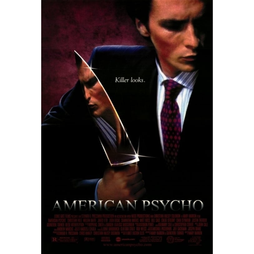 American Psycho Movie Poster Print (27 x 40) - Item MOVAF6364 Image 1