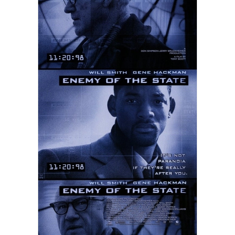 Enemy of the State Movie Poster Print (27 x 40) - Item MOVAF6370 Image 1