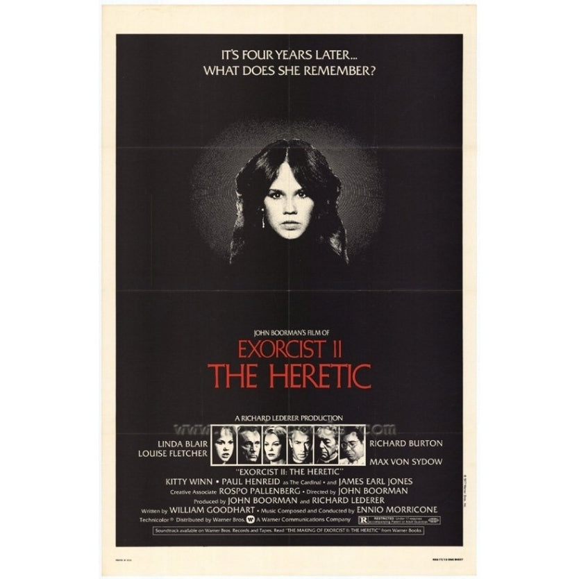 Exorcist 2: The Heretic Movie Poster Print (27 x 40) - Item MOVAF6423 Image 1