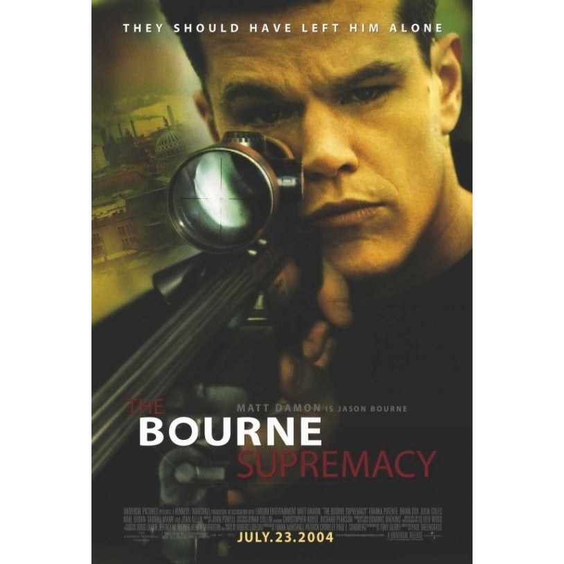 The Bourne Supremacy Movie Poster Print (27 x 40) - Item MOVAF7246 Image 1