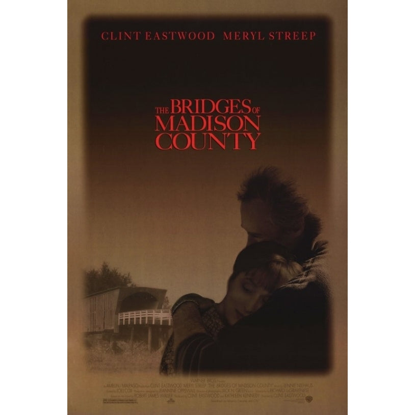 The Bridges of Madison County Movie Poster Print (27 x 40) - Item MOVAF7309 Image 1