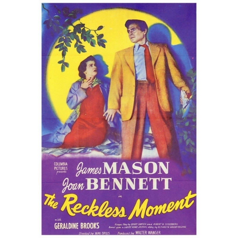 The Reckless Moment Movie Poster Print (27 x 40) - Item MOVAF7338 Image 1