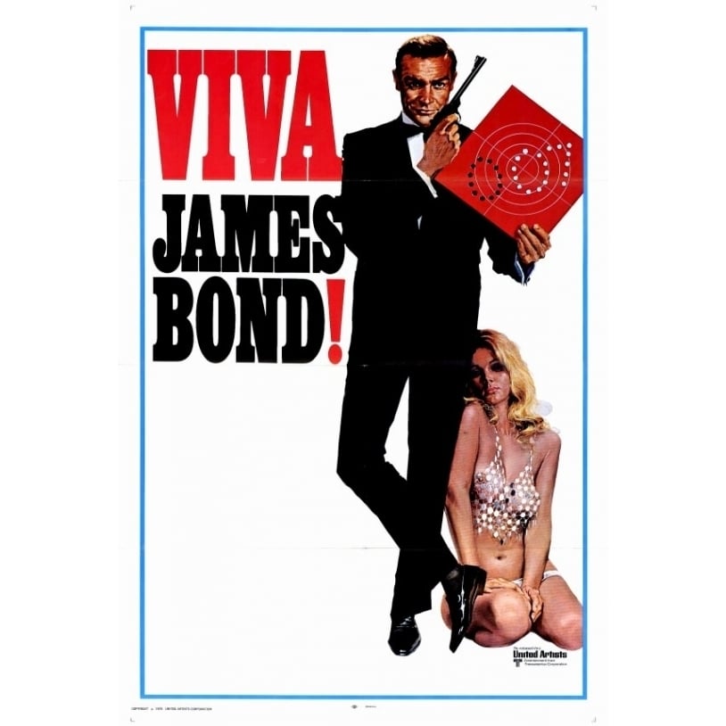 Viva James Bond Movie Poster Print (27 x 40) - Item MOVAF7410 Image 1