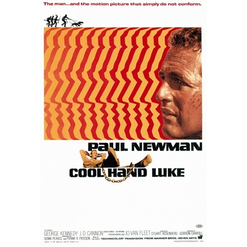 Cool Hand Luke Movie Poster Print (27 x 40) - Item MOVAF8157 Image 1