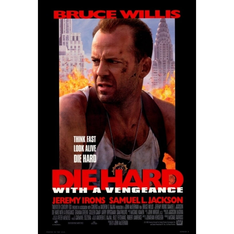 Die Hard: With a Vengeance Movie Poster Print (27 x 40) - Item MOVAF8221 Image 1