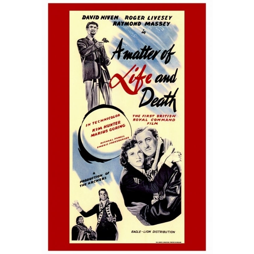 A Matter of Life and Death Movie Poster Print (27 x 40) - Item MOVAF8186 Image 1