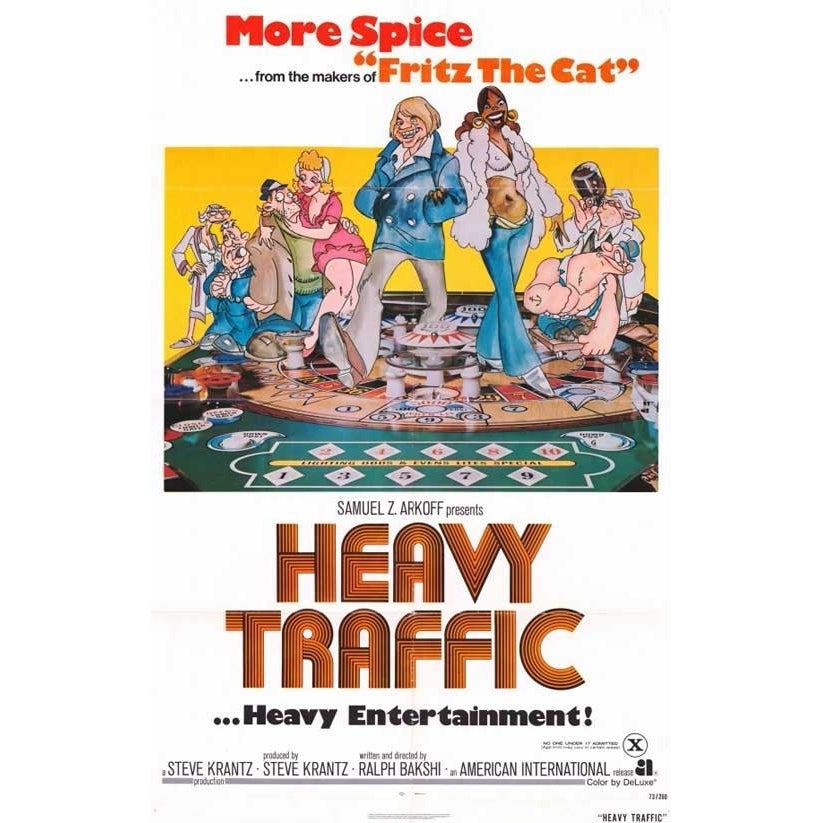 Heavy Traffic Movie Poster Print (11 x 17) - Item MOVAF9100 Image 1