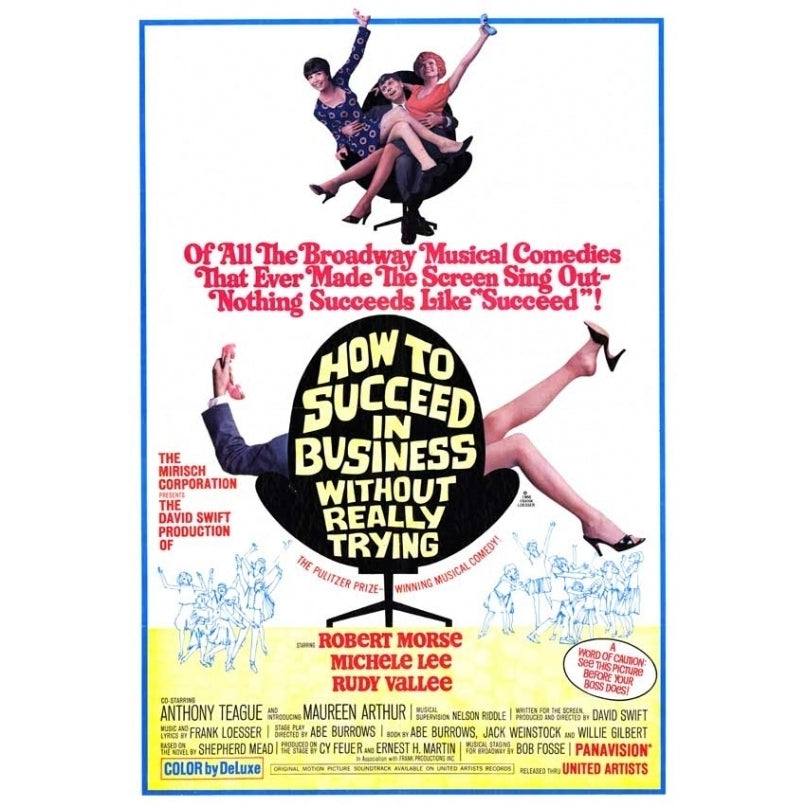 How to Succeed in Business without Really Trying Movie Poster (11 x 17) - Item MOVAF9099 Image 1