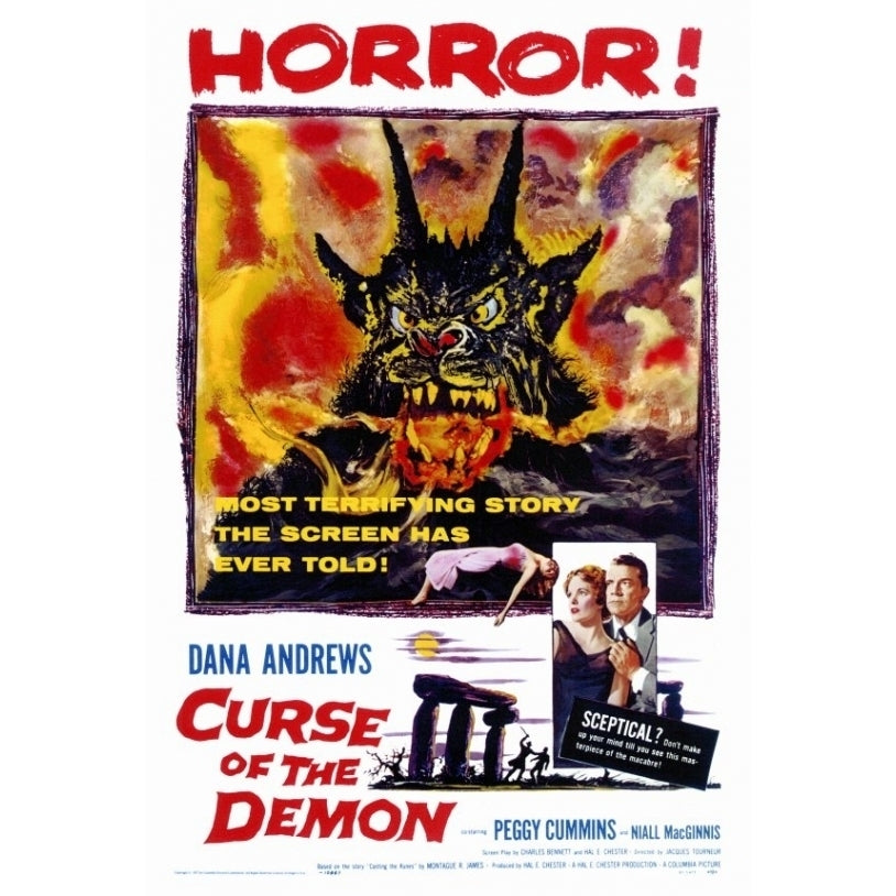 Curse of the Demon Movie Poster Print (27 x 40) - Item MOVAF9189 Image 1